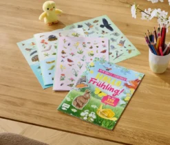 Mein buntes Stickerbuch »Hallo Frühling!«