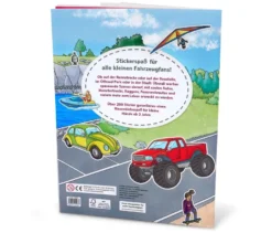 Mein Stickerbuch »Fahrzeuge«