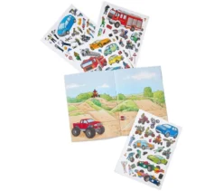 Mein Stickerbuch »Fahrzeuge«