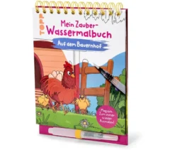 Mein Zauber-Wassermalbuch »Auf dem Bauernhof«