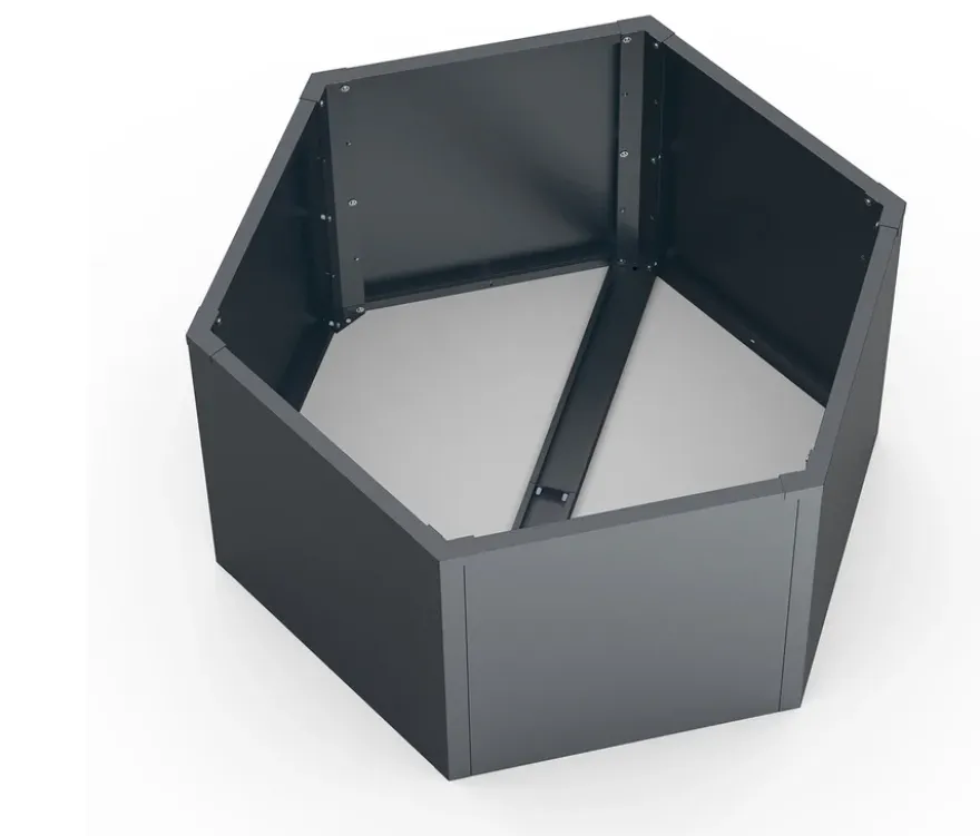 Metall-Hochbeet, ca. 52 cm