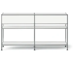 Metall-Konsole »CN3 Slim Line« mit 2 Schubladen, weiß