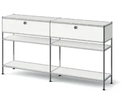 Metall-Konsole »CN3 Slim Line« mit 2 Schubladen, weiß