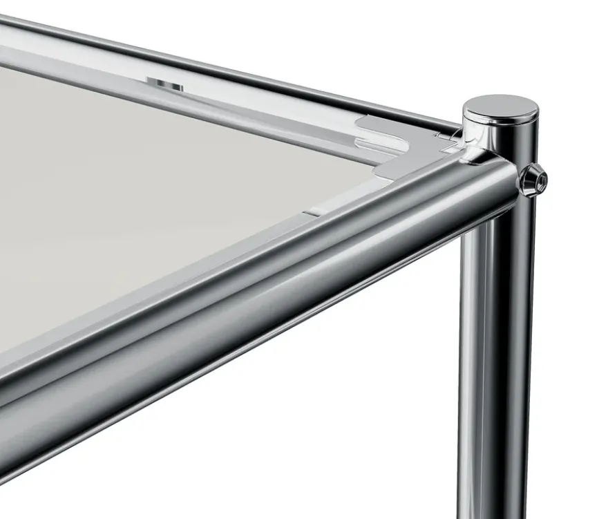 Metall-Regal »CN3 Slim Line« mit 2 versetzbaren Schubladen und 1 versetzbaren Klappe, taupe