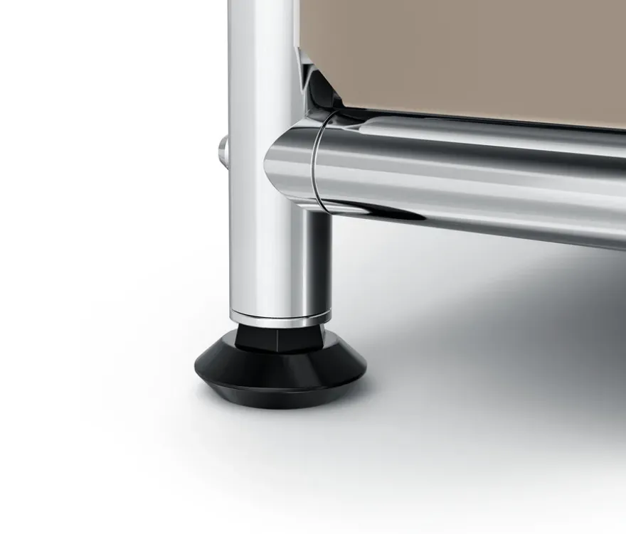 Metall-Regal »CN3 Slim Line« mit 2 versetzbaren Schubladen und 1 versetzbaren Klappe, taupe