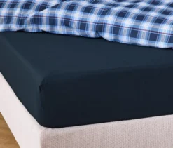 Microfaser-Flanell-Spannbettlaken, Normalgröße