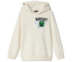 MINECRAFT Kinder-Hoodie mit angerauter Innenseite