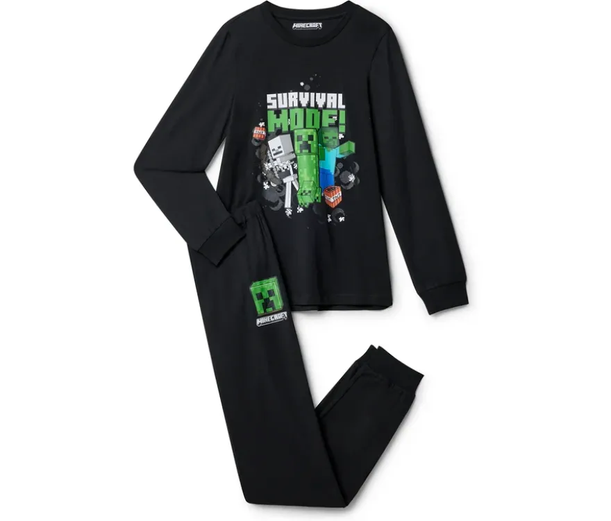 MINECRAFT Kinder-Pyjama