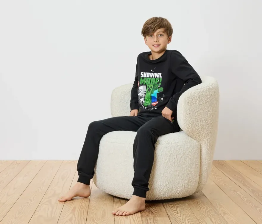 MINECRAFT Kinder-Pyjama