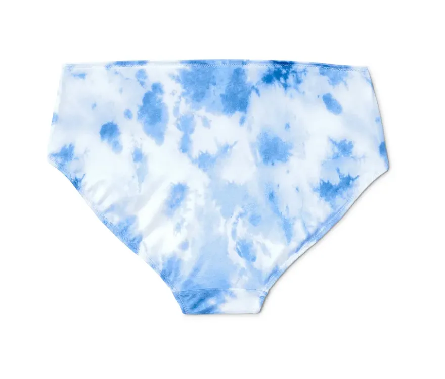 2 Mini-Slips mit Batik-Print