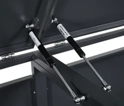 Mülltonnenbox, Holzoptik, 3er