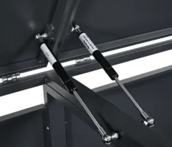 Mülltonnenbox, Holzoptik, 4er