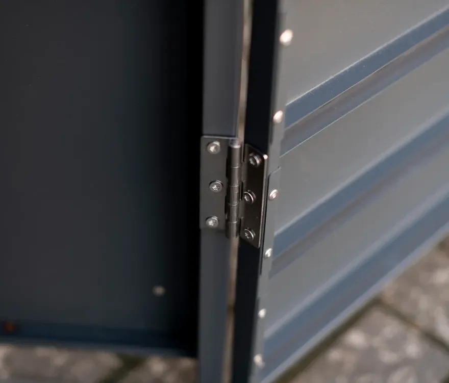 Mülltonnenbox, Stahl, 1er