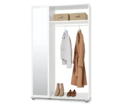 Mobile Spiegelschrank-Garderobe
