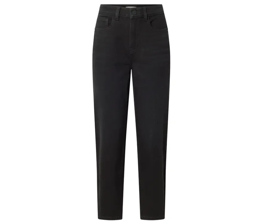 Mom Jeans ‒ Fit »Nyla«, black washed denim