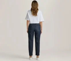 Mom Jeans ‒ Fit »Nyla«, dark blue denim