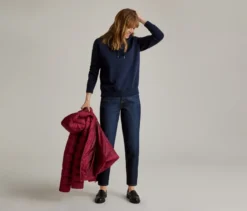 Mom Jeans ‒ Fit »Nyla«, dark blue denim