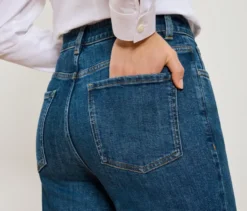 Mom Jeans – Fit »Nyla«, mid blue