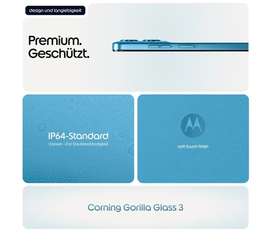 Motorola moto g17 LTE 128GB Alaskan blue