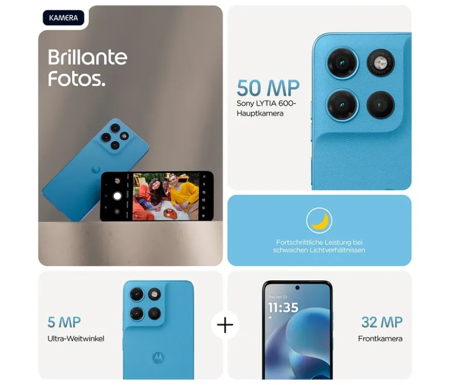 Motorola moto g17 LTE 128GB Alaskan blue