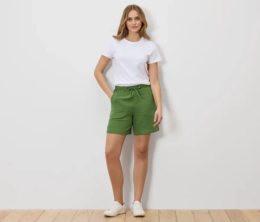 Musselin-Shorts