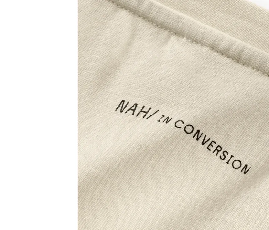 NAH/STUDIO Heavy Weight Shirt | Baumwolle, undyed