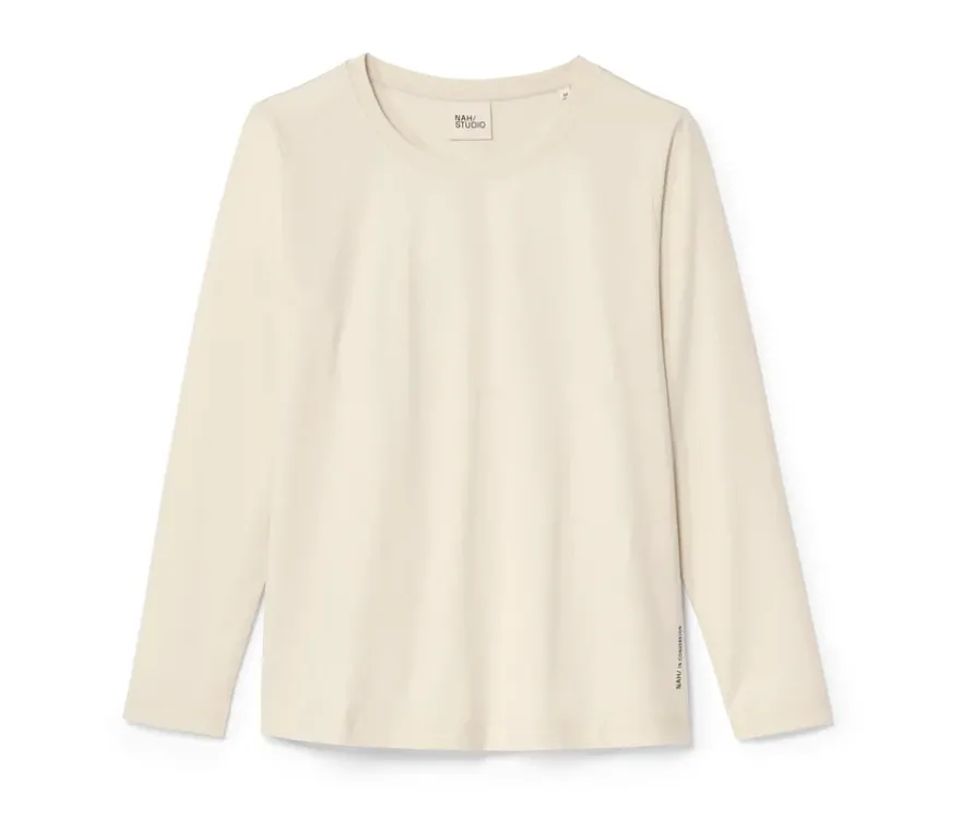 NAH/STUDIO Longsleeve | Baumwolle, undyed