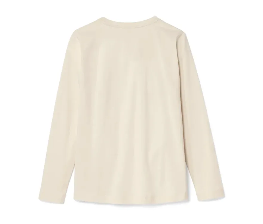 NAH/STUDIO Longsleeve | Baumwolle, undyed
