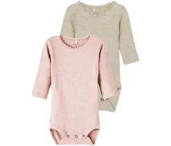 2 NAME IT Baby-Bodys, keepsake lilac