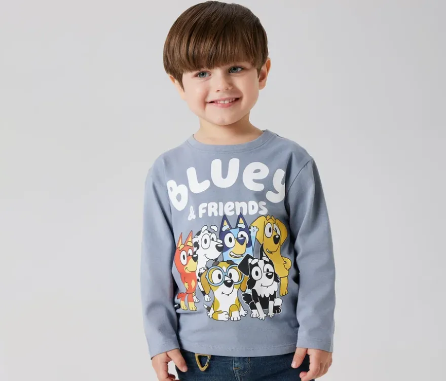 NAME IT Kinder-Langarmshirt »BLUEY«