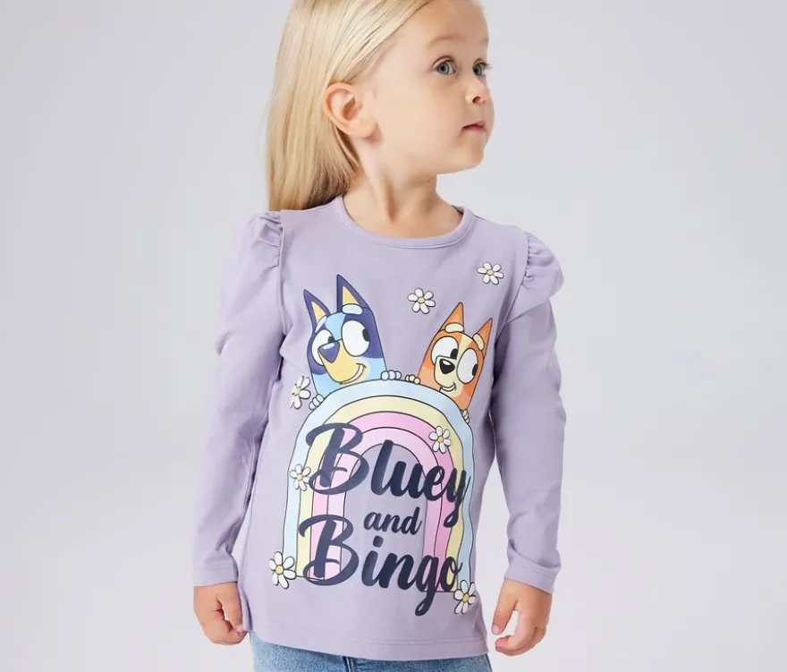 NAME IT Kinder-Langarmshirt »BLUEY«