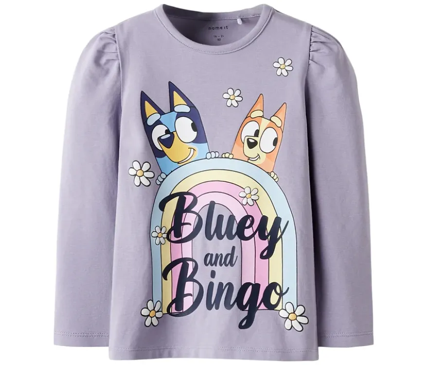 NAME IT Kinder-Langarmshirt »BLUEY«
