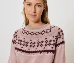 Norweger-Strickpullover