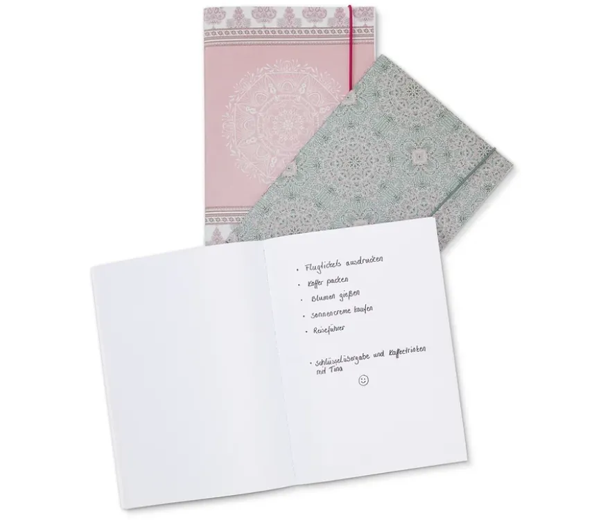 3 Notizbücher