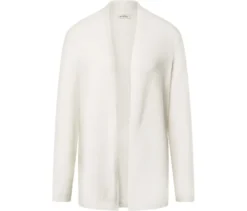 Offener Cardigan mit Wolle