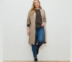 Offener Longcardigan