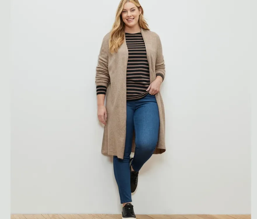 Offener Longcardigan