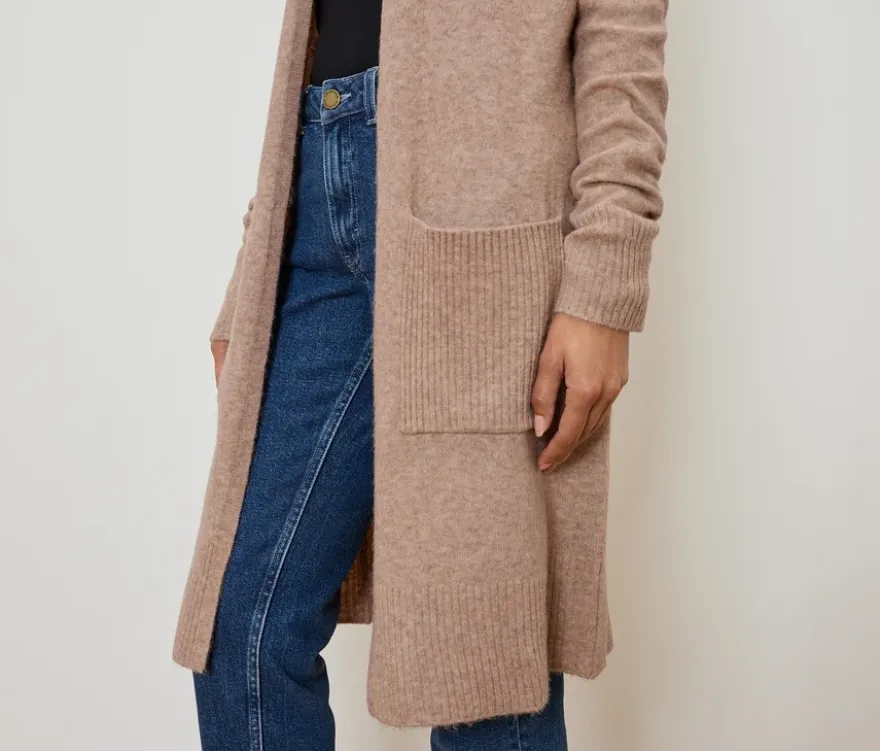 Offener Longcardigan