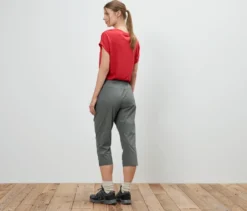 Outdoor-Caprihose, khaki