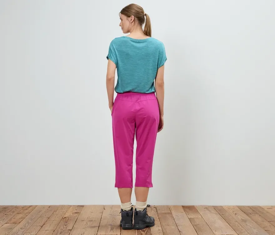 Outdoor-Caprihose, pink