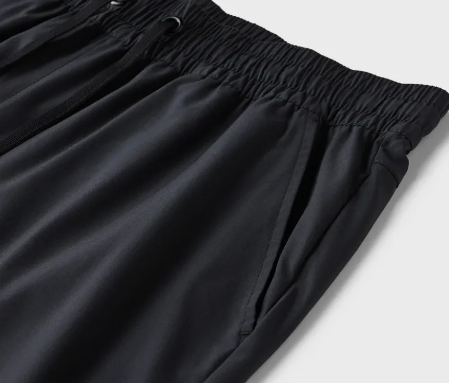 Outdoor-Caprihose, schwarz
