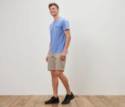 Outdoor-Cargoshorts, beige