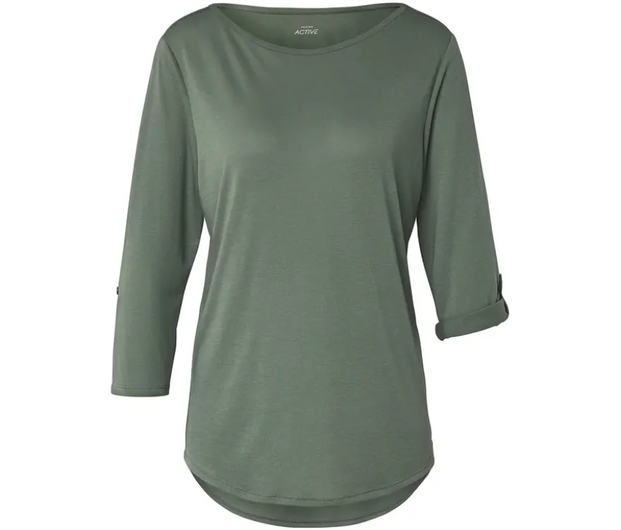 Outdoor-Funktionsshirt, khaki