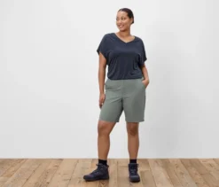 Outdoor-Funktionsshorts, khaki