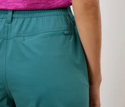 Outdoor-Funktionsshorts, türkis