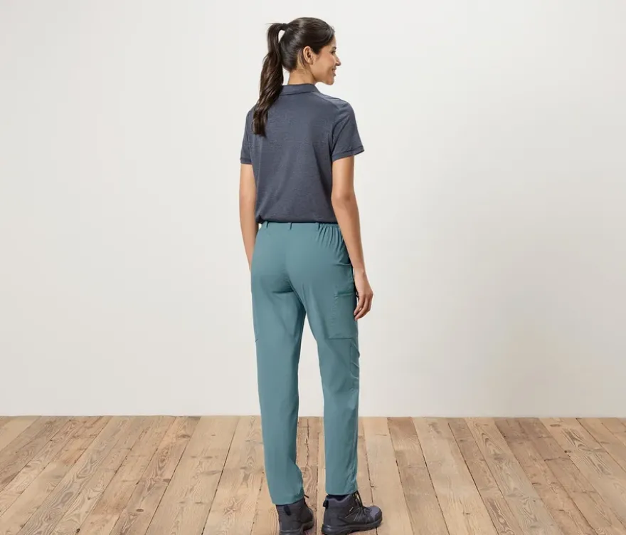 Outdoorhose »packable«, türkis