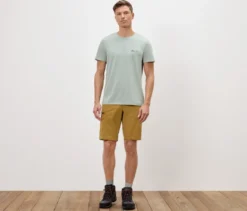Outdoor-Shorts, ocker