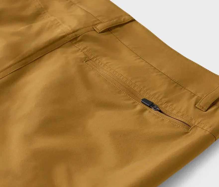 Outdoor-Shorts, ocker