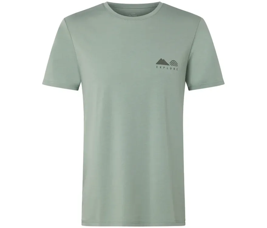 Outdoor-T-Shirt, mintgrün