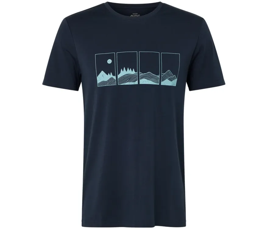 Outdoor-T-Shirt, navy
